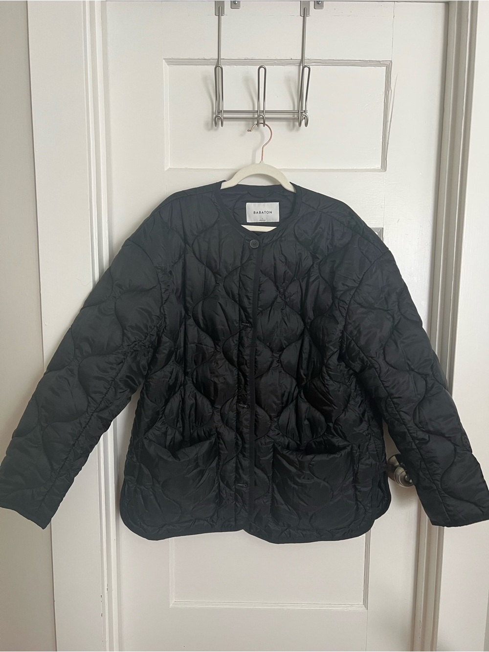 Aritzia Babaton Black Quilted Jacket